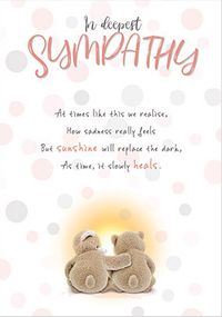 Tap to view Deepest Sympathy Poem Card