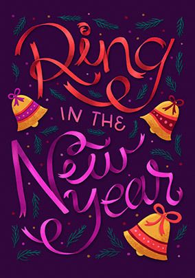 Ring in the New Year Card