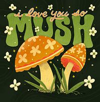 I Love You So Mush Valentine's Day Card