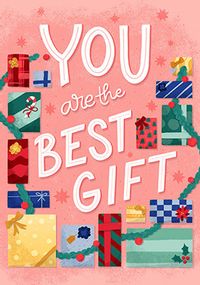 Tap to view You Are The Best Gift Personalised Christmas Card