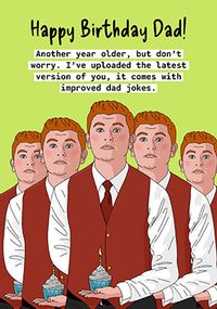 Tap to view Dad Another Year Older Birthday Card