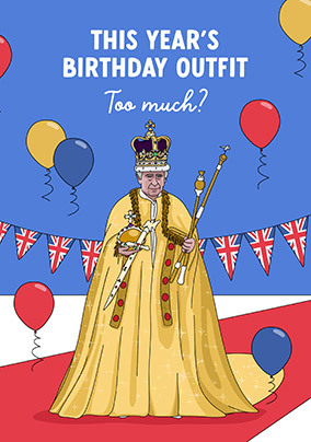Birthday Outfit Card
