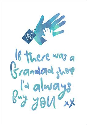 Grandad Shop Father's Day Card