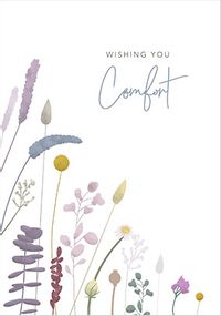 Tap to view Wishing You Comfort Sympathy Card