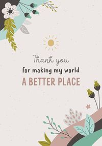 Tap to view A Better Place Thank You Card