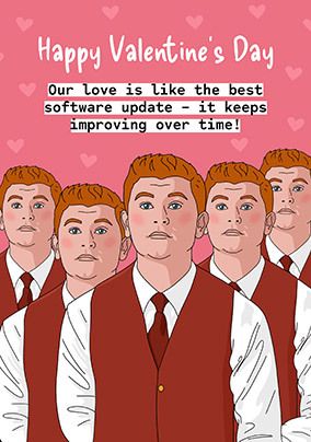 Our Love is the Best Update Valentine's Day Card