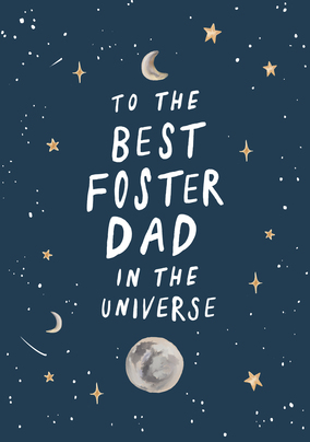 Best Foster Dad Father's Day card