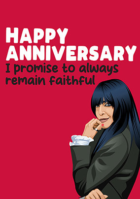 Promise to Always Remain Faithful Anniversary Card