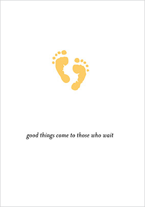 Good Things New Baby Card