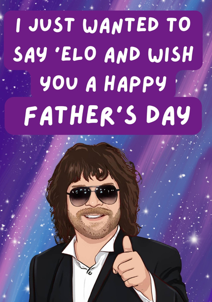 Just Wanted to Say Father's Day Card