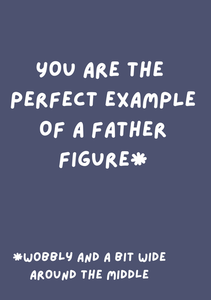 Father Figure Father's Day Card