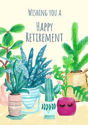 Wishing You a Happy Retirement Card