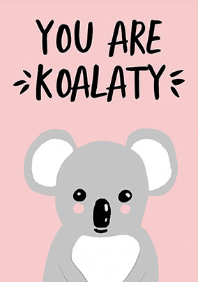 Koala Birthday Card