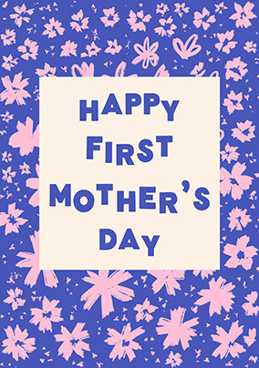 Happy 1st Mothers Day Card