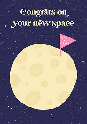 Your New Space New Home Card