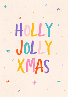 Holly Jolly Christmas Card