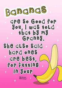 Tap to view Bananas Birthday Card