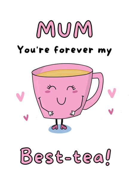 Mum Best-tea Mother's Day Card