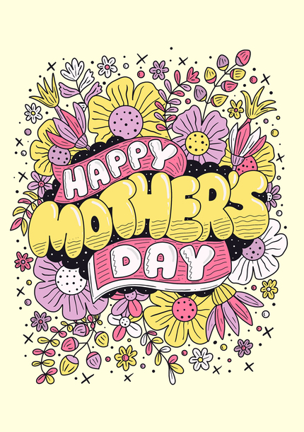 Florals Happy Mother's Day Card