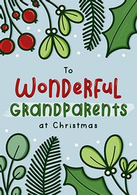 Tap to view Grandparents at Christmas Card