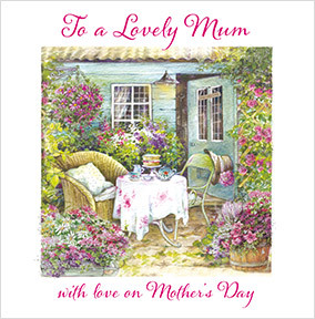 Lovely Mum Garden Shed Mother's Day Card