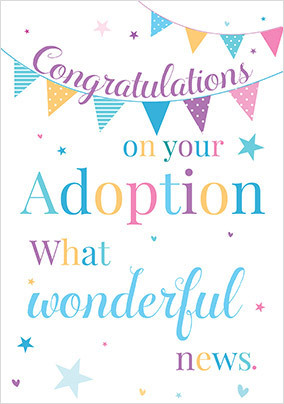 Congratulations On Your Adoption Card