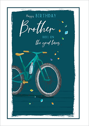 Brother Happy Birthday Card