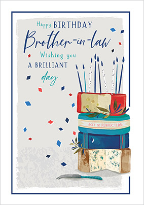 Brother-In-Law Happy Birthday Card