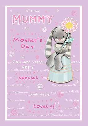 Hun Bun - Mummy Mother's Day Card