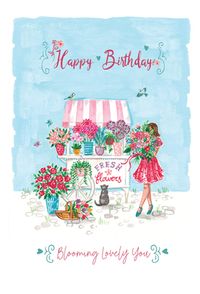 Blooming Love You Birthday Card