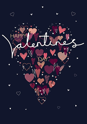 Open Valentine Card