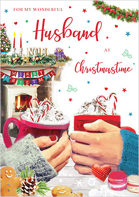 Husband Traditional Christmas Card