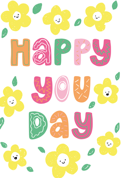 Happy You Day Birthday Card