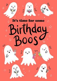 Birthday Boos Card
