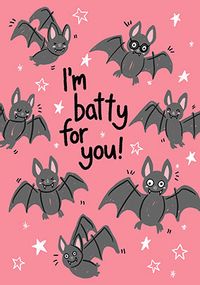Tap to view Batty for You Halloween Card