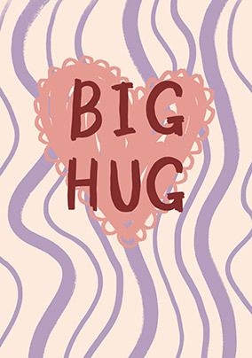 Big Hug Sympathy Card