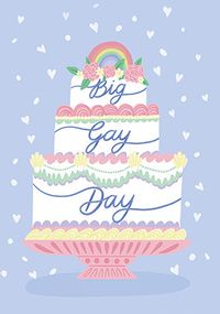 Tap to view Big Gay Day Wedding Card