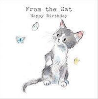 From the Cat Cute Traditional Birthday Card