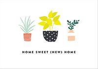 Tap to view Potted Plants New Home Card