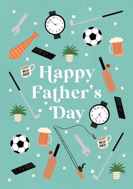 Sports Father's Day Card