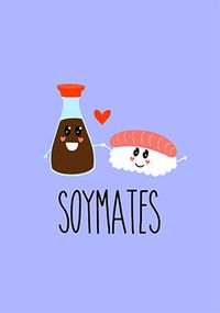 Soymates Valentine's Day Card