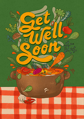 Get Well Soon Soup Card