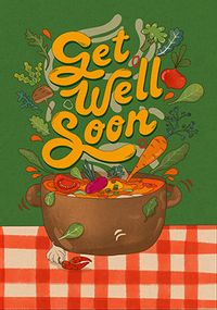 Get Well Soon Soup Card