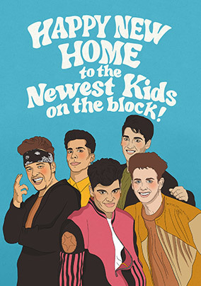 Newest Kids New Home Card