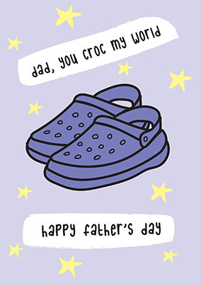 My World Father's Day Card