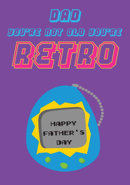 Dad not old Father's Day Card