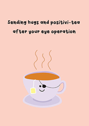 Eye Operation Get Well Card