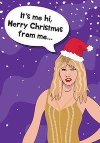 Tap to view Merry Christmas from Me Spoof Card