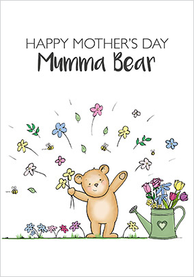 Mumma Bear Mother's Day Card