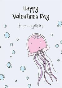 Jelly Legs Valentine's Day Card